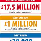 postcode lottery numbers